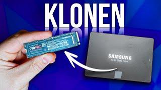 Festplatte KLONEN Windows 10 & Windows 11 mit SAMSUNG MAGICIAN (Samsung 990 Pro 4TB)