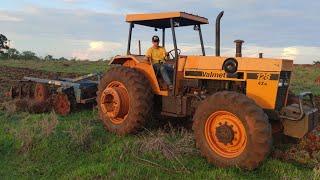 TRATORMEC...VALMET 128 TURBO COM O SONHADO KIT DO VALMET 148,AGORA SIM TA TRABALHANDO FORTE NO 12...