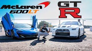 1000HP NISSAN GTR VS MCLAREN 600LT  *SUPERCAR KILLER *