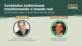 Audiovisual content transforming the real world