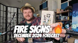  December 2024 Fire Signs Tarot Reading: Aries, Leo & Sagittarius Energy Forecast! 