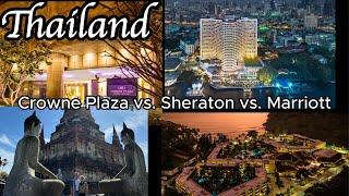 Thailand 5* hotels. IHG vs Marriott, 4 nights at each, 12 nights total.