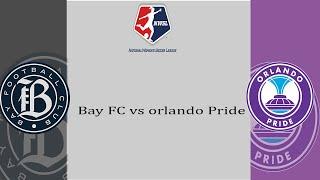  Bay FC     vs    Orlando Pride        |   NWSL (15/09/2024)   EASpirit PRo cam