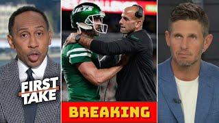 FIRST TAKE | Aaron Rodgers no longer has an excuse after Jets fire HC Robert Saleh - Dan Orlovsky