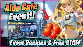Tower of Fantasy - Aida Cafe Event ( Cooking ) - Red Nucleus and MORE!