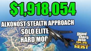 GTA Online Cayo Perico Heist- Alkonost Stealth Approach SOLO Elite $1,918,054