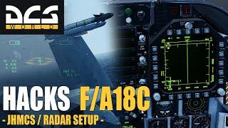 DCS Hacks - JHMCS & Radar setup