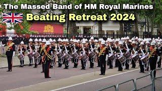 March From Wellington Barracks To Horse Guards Parade - Beating Retreat 2024