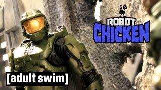 Halo and the Master Chief Compilation | Robot Chicken | Adult Swim