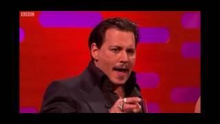 JOHNNY DEPP'S DONALD TRUMP IMPRESSION - GRAHAM NORTON SHOW - DONALD TRUMP ACTOR