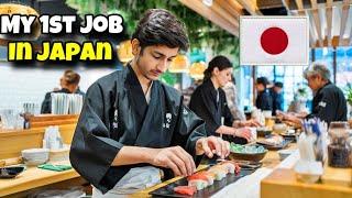 My 1st part time job in japan  | Allhamdillah 