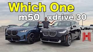 2025 BMW x3 m50 vs x3 xdrive30 / Which is Better? :Full Specs & Test Drive