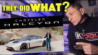 Chrysler Halcyon Concept - Muscle Car Guy Reacts