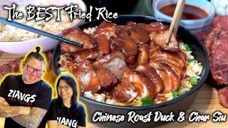 Chinese Roast Duck and Char Siu Fried Rice (Chinese BBQ Sauce) Chin &  Choo Professional Chefs Cook