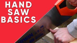 How To Use A Hand saw - Back To Basics