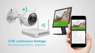 EZVIZ ezWireLess Full HD WiFi CCTV NVR Kit – 8ch/4cam