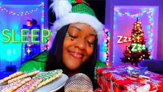 ASMR fall asleep in 20 minutes or less..(christmas eve TINGLES..)