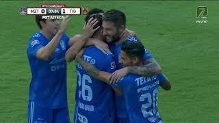 Gol de André-Pierre Gignac | Mazatlán 0-1 Tigres | Liga BBVA MX - Apertura 2022 - Jornada 2