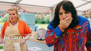 Noel’s high jinks nearly spell DISASTER for Nelly | The Great British Bake Off