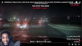 WideBody Hellcat loses Little Rock police department in 20 seconds REACTION!!