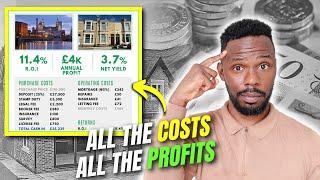 Everything I PAID + PROFITS made: How much does a UK Buy to Let cost?