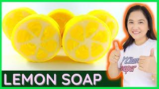 LEMON SOAP - COLD PROCESS SOAP MAKING | D' Clumsy Soaper