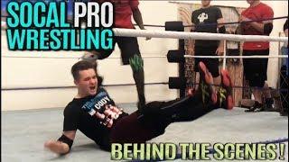 Behind the Scenes at Socal Pro Wrestling!