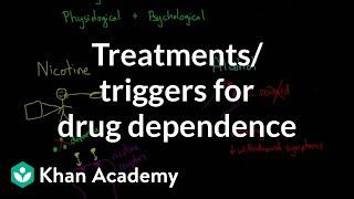 Treatments and triggers for drug dependence | Processing the Environment | MCAT | Khan Academy