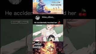 funny anime moment shorts animeedit anime   Animefangirl #shorts