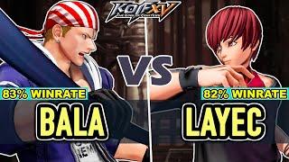 KOF XV ▰ Bala (Billy/Dinosaur/Iori) vs Layec (Chris/B.Jenet/O.Chris)