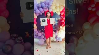 Celebrating TWO Silver Play Buttons!  | Diya Patel