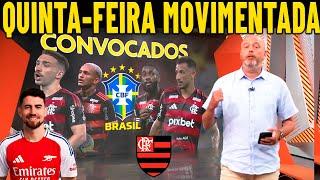 GLOBO ESPORTE FLAMENGO | JORGINHO ASSINANDO COM O FLAMENGO? QUINTA FEIRA MOVIMENTADA!