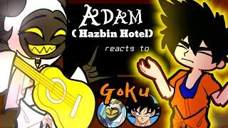 Hazbin Hotel Heaven reacts to Goku ️Gacha Hazbin Hotel reacts