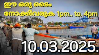 ഉച്ചക്ക് 1pm to 4pm വരെ വന്ന മീനുകൾ കണ്ടോ 10.03.2025. വിഴിഞ്ഞം #fish #kadalkara #vizhinjam #viral