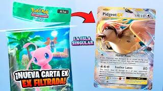  NUEVA CARTA OCULTA PIDGEOT EX en la ISLA SINGULAR: NUEVAS CARTAS EX de MYTHICAL ISLAND 