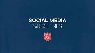 Salvos Social Media Guidelines Animation