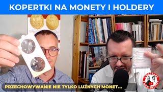 Kopertki na monety i holdery - tani sposób na przechowywanie monet