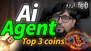 What are Ai agents crypto  Top 3 Ai agent coins | Latest Crypto Market Analysis & BTC News Updates