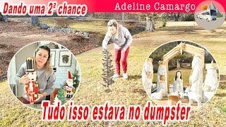 Tudo isso estava no dumpster, veja como ficou