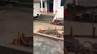 Top Cast #3 after the pressure wash!     #landscape #concrete #topcast