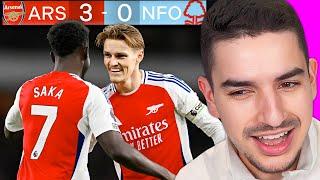 Odegaard Is The HEARTBEAT Of Arsenal! (Arsenal 3-0 Forest Reaction)