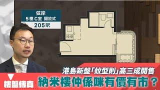 樓盤傳真｜港島新盤「蚊型則」高三成開售 納米樓仲係咪有價有市？｜弦岸｜HOY資訊台｜有線新聞