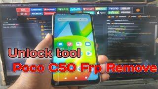 Poco C50 Frp Remove Unlock tool done  Unlock tool poco C50 Frp Reset @rajteicom123 #unlockToolNew