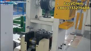 Poland high speed angle profile roll forming machine from Zhongtuo