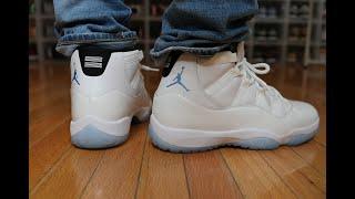 I NEVER OWNED THIS PAIR! Air Jordan 11 Retro Legend Blue Review & On Feet!