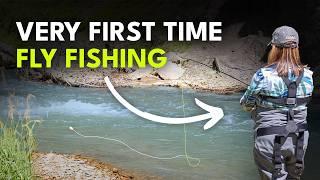 Teaching a Total Beginner How To Fly Fish in One Day!