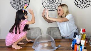 Nil Duru ile slime challenge yaptık | Eğlenceli çocuk videosu | slime challenge with Duru