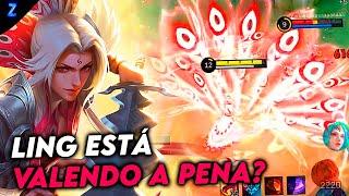 ZIKZIRA E SEU LING BEM HUMILDE - LING GAMEPLAY | Mobile Legends