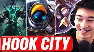 SoloQ DOMINATION IN CHALLENGER PLAYING HOOK CHAMPIONS!..| Biofrost