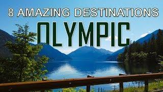 8 Amazing Places in OLYMPIC NATIONAL PARK [4K]